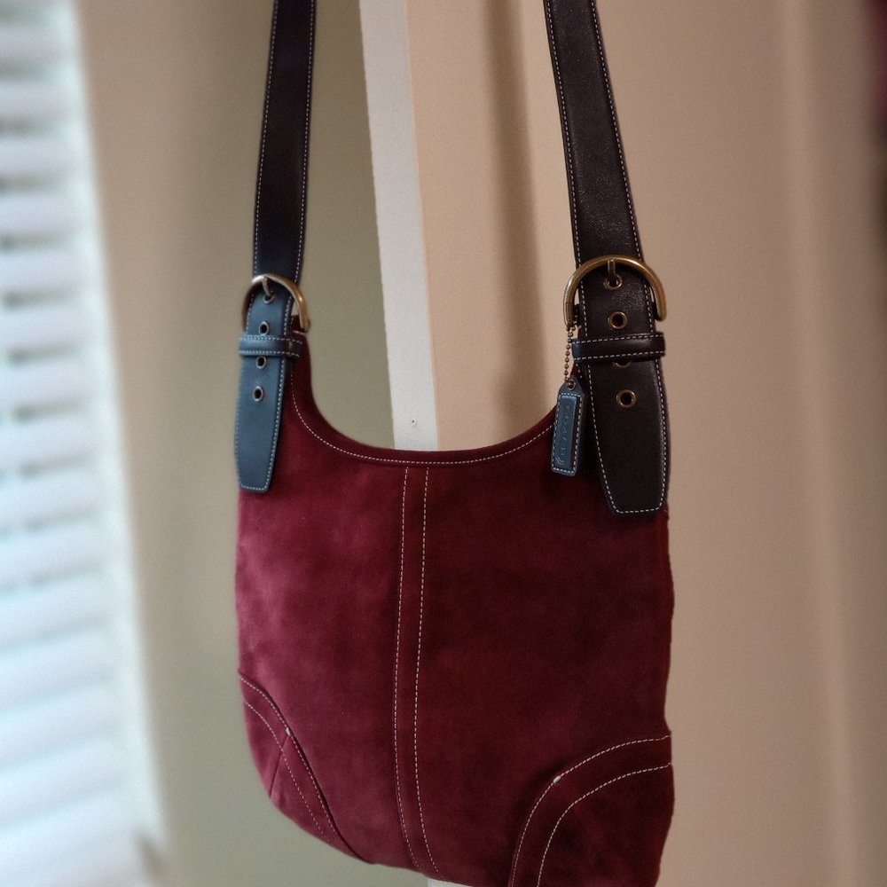 Vintage COACH Leather Crossbody Bag